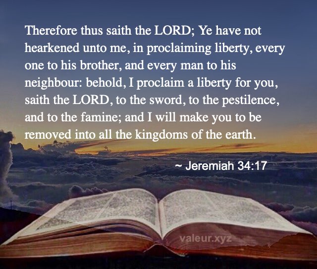 Jeremiah 34:17