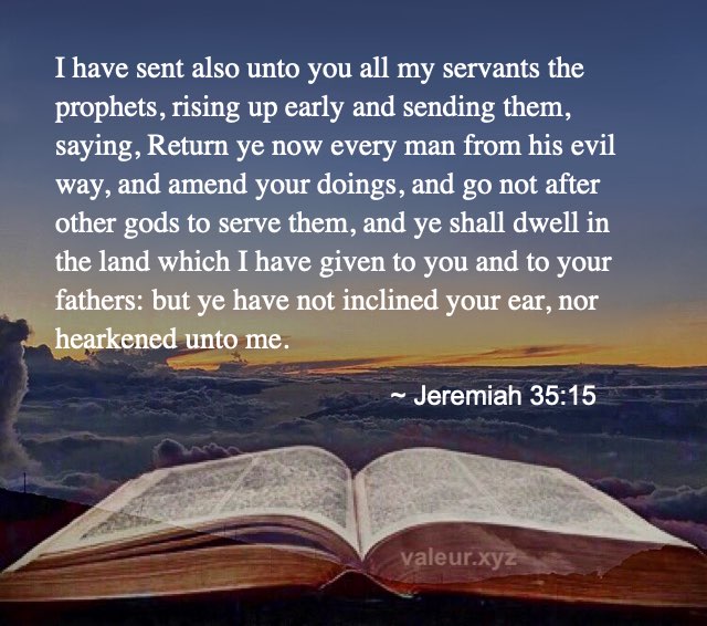 Jeremiah 35:15