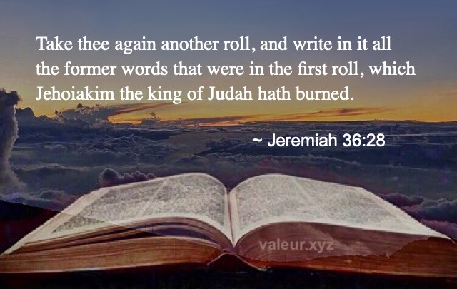 Jeremiah 36:28