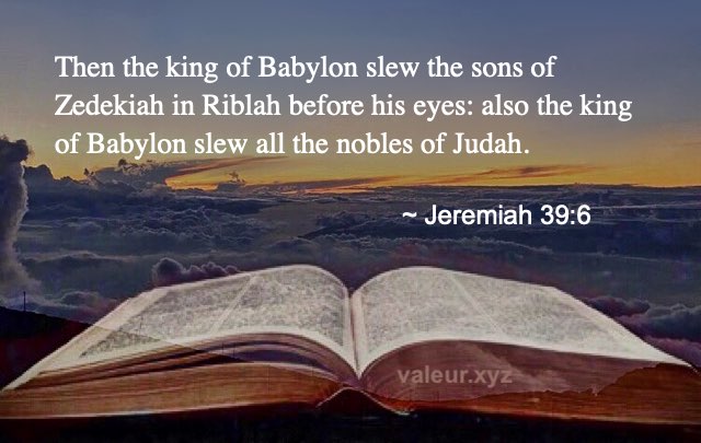Jeremiah 39:6