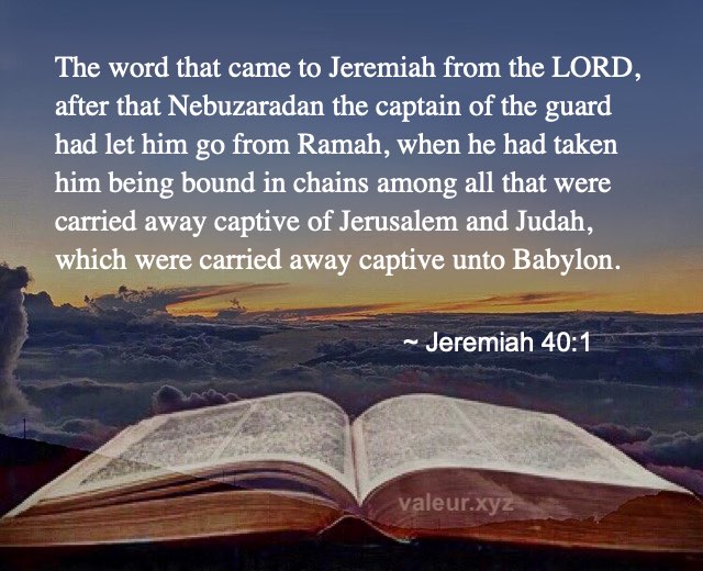 Jeremiah 40:1