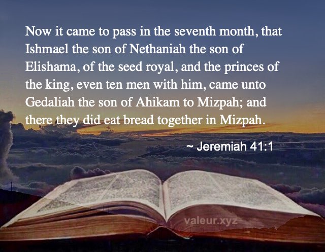Jeremiah 41:1
