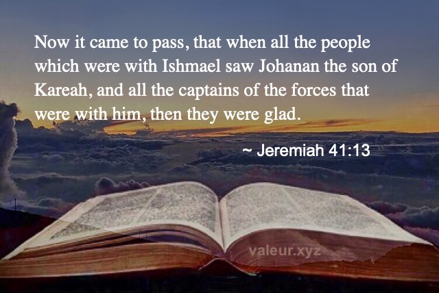 Jeremiah 41:13