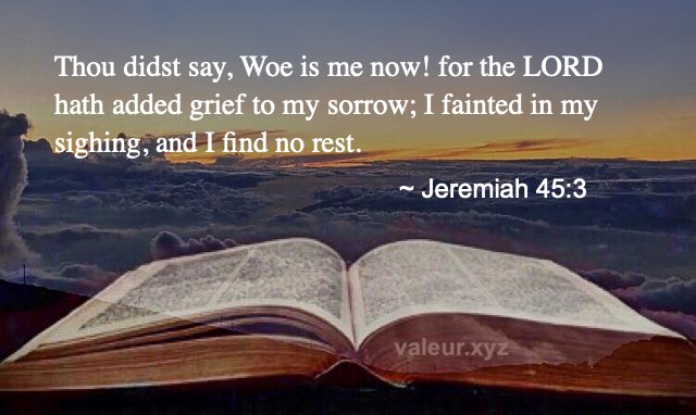 Jeremiah 45:3