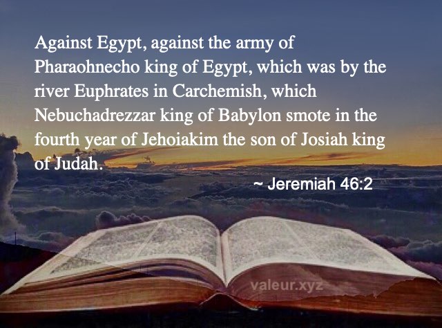 Jeremiah 46:2