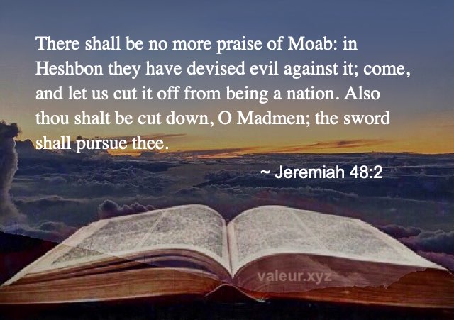 Jeremiah 48:2