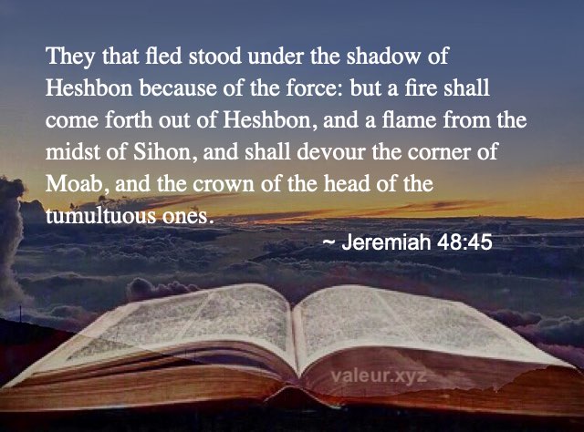 Jeremiah 48:45