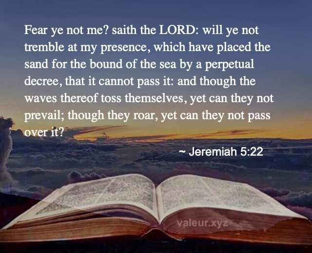 Jeremiah 5:22