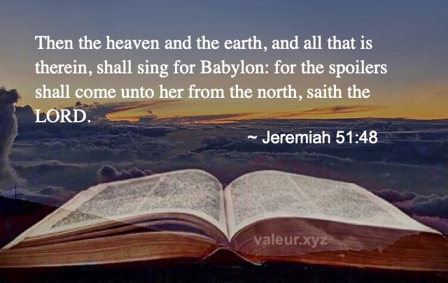 Jeremiah 51:48