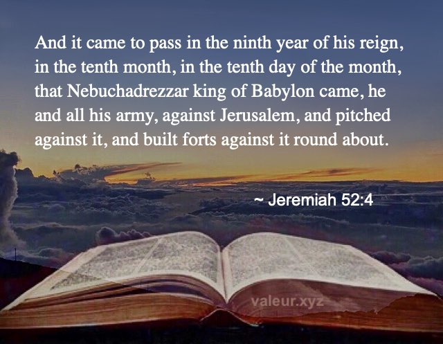 Jeremiah 52:4