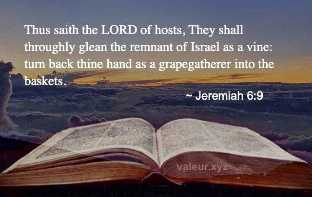 Jeremiah 6:9