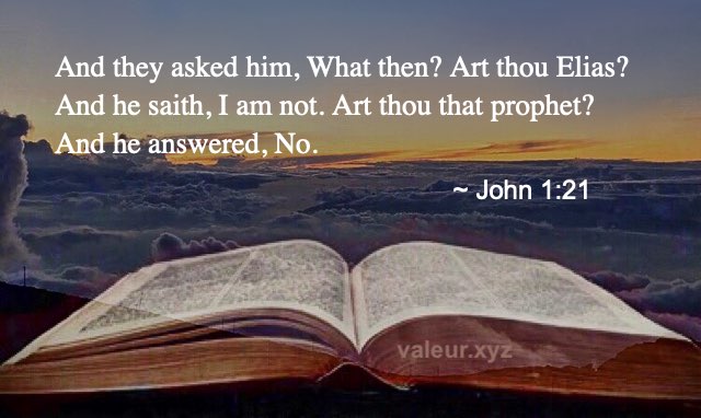 John 1:21