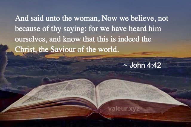 John 4:42