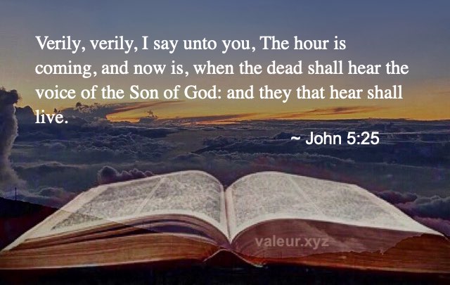 John 5:25 John 5:25