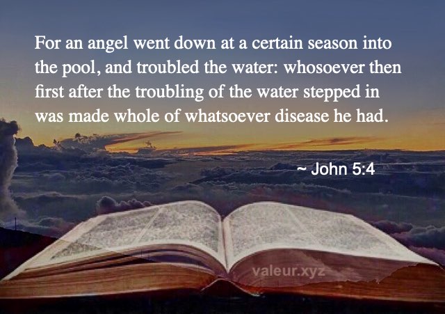John 5:4 John 5:4