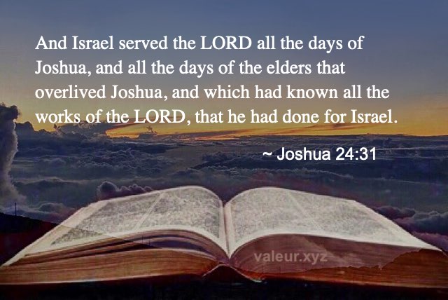 Joshua 24:31