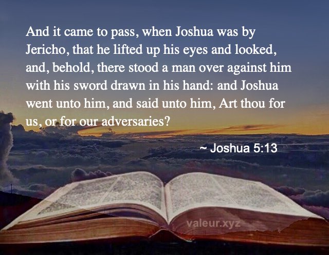 Joshua 5:13