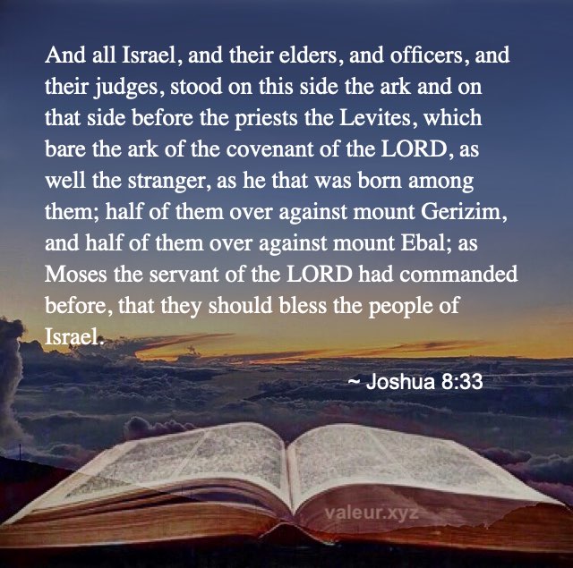 Joshua 8:33