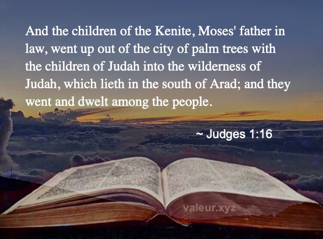 Judges 1:16