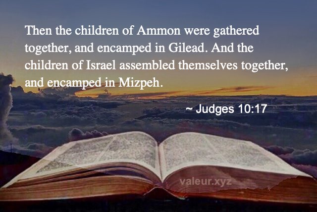 Judges 10:17