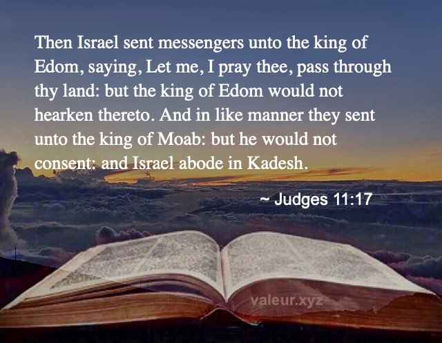Judges 11:17