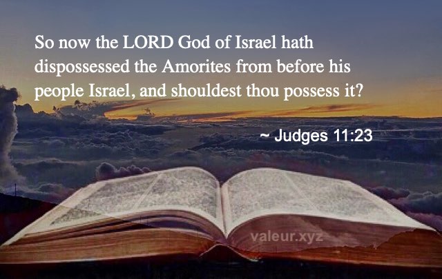 Judges 11:23
