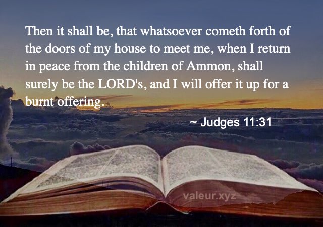 Judges 11:31