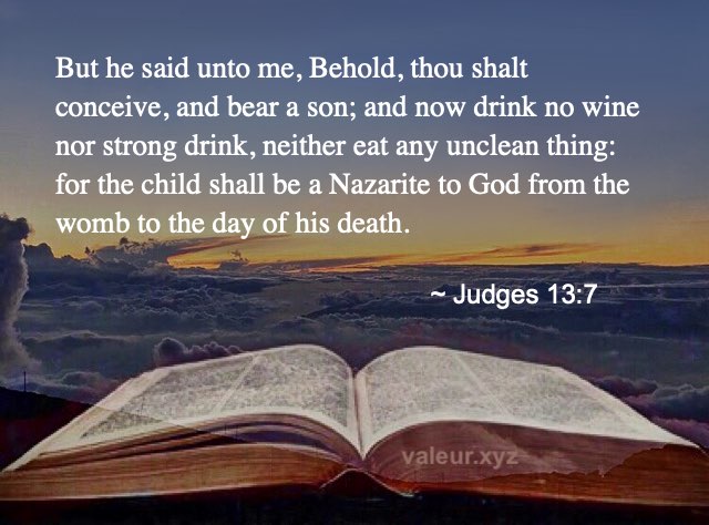 Judges 13:7