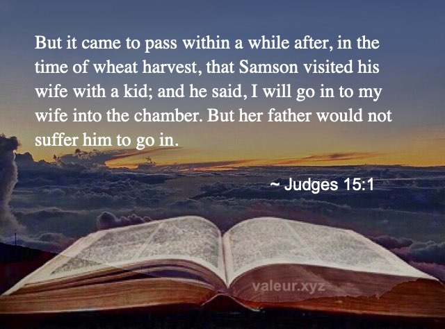 Judges 15:1