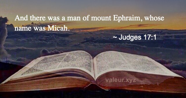 Judges 17:1