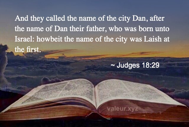 Judges 18:29