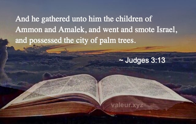 Judges 3:13