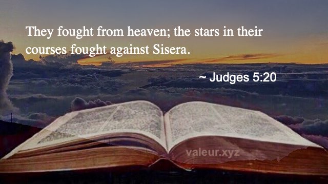 Judges 5:20