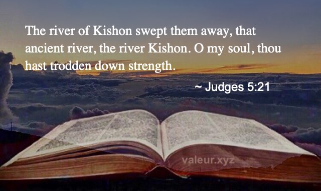 Judges 5:21