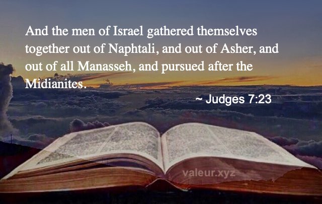 Judges 7:23