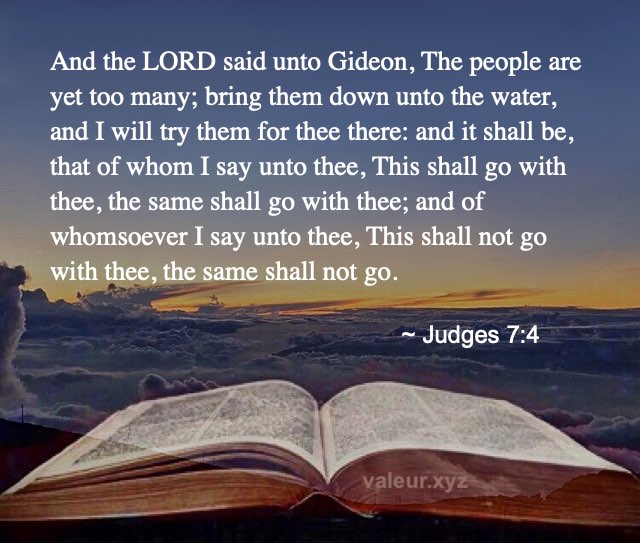 Judges 7:4