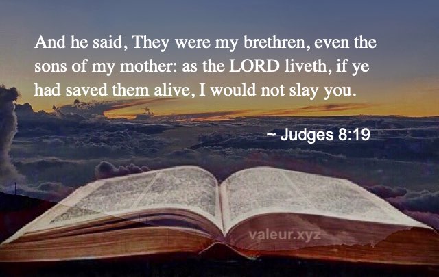 Judges 8:19