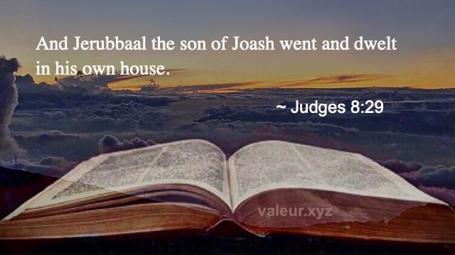 Judges 8:29