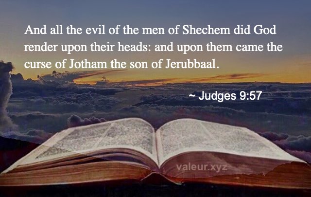 Judges 9:57
