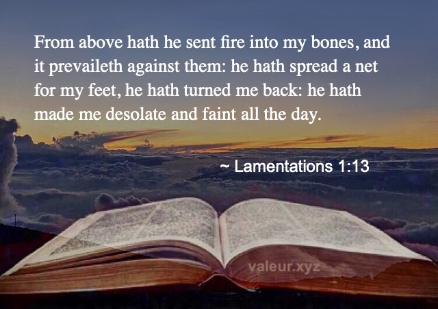 Lamentations 1:13