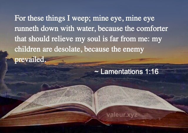 Lamentations 1:16