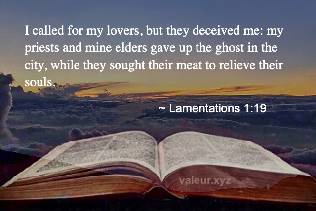 Lamentations 1:19