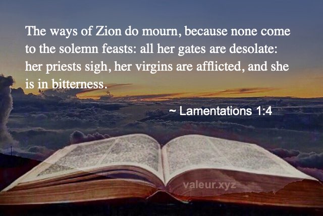 Lamentations 1:4
