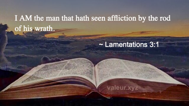 Lamentations 3:1