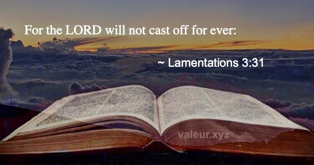 Lamentations 3:31