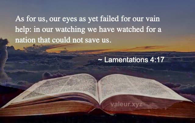 Lamentations 4:17