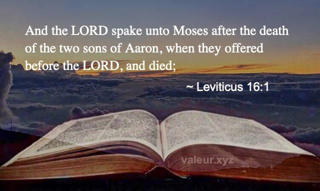 Leviticus 16:1