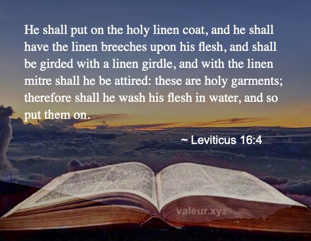 Leviticus 16:4