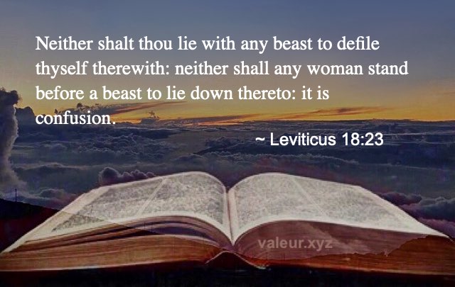 Leviticus 18:23