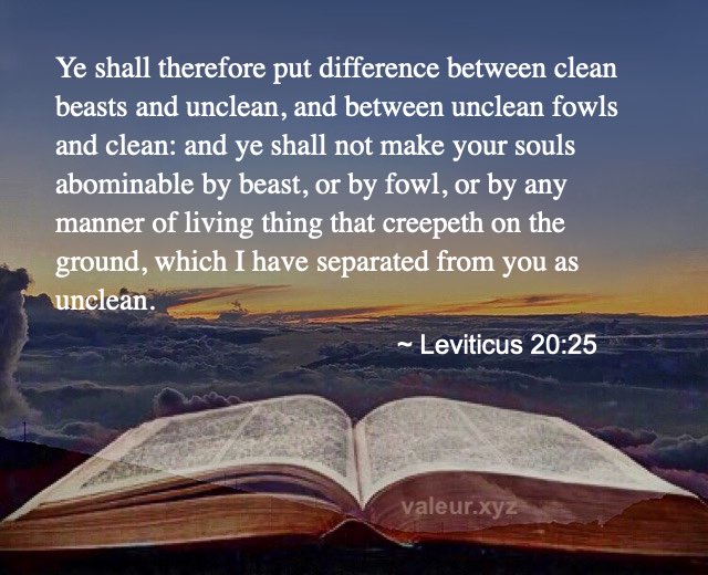 Leviticus 20:25